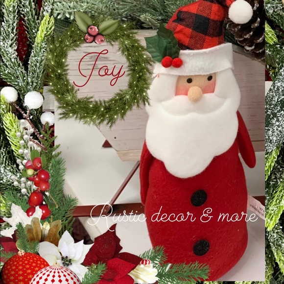 Holiday Christmas Santa Shelf Sitter - Picture 1 of 1